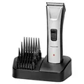 ProfiCare Haar und Bartschneidemaschine, Hair Trimmer, Haarschneidemaschine Profi mit Ausdünnfunktion, Edelstahl-Präzisionsscherkopf, Rasierer Herren inkl. 4 Aufsätze, Akkubetrieb, PC-HSM/R 3013