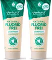 dentural Zahnpasta fluoridfrei Zahncreme mit Calcium 5-fach Rundumschutz 2x 75ml
