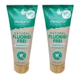 Zahnpasta ohne Fluorid Vegan 2 x 75ml 5-fach Schutz Calcium Dentural fluoridfrei