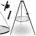BERDSEN Schwenkgrill Dreibein 80 cm Grillrost Feuerstelle Rostfrei