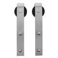 Intersteel Schiebetürsysteme "Basic" - silberfarben