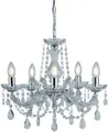 Searchlight Kronleuchter Marie Therese 5Lt Pendant, Leuchtmittel wechselbar