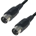 Audio Kabel 5m 5-pol DIN Stecker auf DIN Stecker Dioden Anschlusskabel kdg