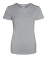 AWDis Damen Cooles T-Shirt, grau meliert, M