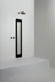 Sunshower Round Line Large Plus Black Schwarz IR + UV (H185 x B33 x T12 cm)