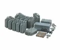 Tamiya Diorama-Set Dt Militär WWII Kanister 1:35 Plastik Model Kit Bausatz 35315