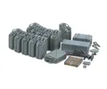 Tamiya 35315 - 1/35 Diorama Set 12X Dt. Kanister (Früh) - Neu Militär Zubehör