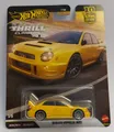 HOT WHEELS PREMIUM SUBARU IMPREZA WRX THRILL CLIMBERS 1/5 REAL RIDERS JKF21