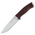 Buck Selkirk 863BRS Jagdmesser mit 12cm Edelstahlklinge, Kydexscheide, Feuerstar