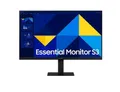 Samsung Essential S3 S24D304GAU - S30GD Series - LED-Monitor - 61 cm (24") - 1920 x 1080 Full HD (1080p) @ 100 Hz - IPS - 250 cd/m² - 1000:1 - 5 ms - HDMI, VGA - Schwarz [Energieklasse E] (LS24D304GAUXEN)