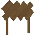 vidaXL Kopfteil Honigbraun 92x3x81 cm Massivholz Kiefer 819203