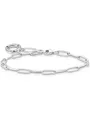 THOMAS SABO Silberarmband Thomas Sabo Unisex-Armband 925er Silber Glasstein
