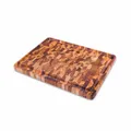 Tramontina CHURRASCO Stirnholz Schneidebrett Tranchierbrett Teakholz 45 x 34 cm