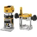 Dewalt Dcw604n Akku Kombifräse 18v Oberfräse Kantenfräse Bürstenlos Ohne Akku Sologerät