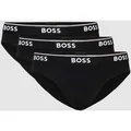 BOSS Slip mit Label-Details im 3er-Pack Modell 'Power' in Black, Größe L