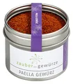 Zauber der Gewürze Paella Gewürz, spanische Gewürzmischung für Paella Pfanne, mit echtem Safran, Premium-Qualität in wiederverschließbarer Aroma-Dose, 60 g