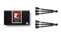 Noctua NA-SC1 Sx2, 3-Wege-Lüfterverteilerkabel, 4-Pin PWM (Doppelpackung, 13cm, Schwarz)