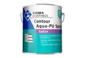 SIGMA Coatings Acryl-Buntlack CONTOUR AQUA-PU SPRAY SATIN - 2.5 LTR (WEISS)