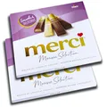 2 er Pack Storck MERCI Selection Mousse 2 x 210 g Schokoladen Pralinen Sonderpreis haltbar bis 04/26