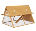 Hühnerstall Inga mit Freilaufgehege 108 x 192 x 125 cm aus Tannenholz, Dehner