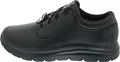 Skechers Herren Flex Advantage Sr Fourche Casual Shoes, Black Leather, 47.5 EU