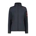 CMP Woman Jacket titanio-campari (21UM) 34