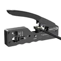 RedStar24 RJ45 Crimpzange Ethernet – LAN Crimpwerkzeug für RJ45-Stecker CAT8/CAT7/CAT6a/CAT6/CAT5e inkl. RJ11/RJ12 – Zange für Netzwerk- & Telefonkabel, Verlegekabel sowie 6/8-polige Stecker