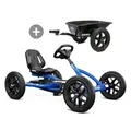 BERG Buddy Blue 2.0 Pedal-Gokart mit Anhänger