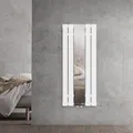 Spiegel Heizkörper Weiß Designheizkörper Handtuchheizung Radiator 450x1200mm