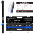 HASKYY Drehmomentschlüssel Set 1/2" 50-350 Nm Auto PKW KFZ Verlängerungsstange Bits Nüsse Werkstatt Service Werkzeug Satz
