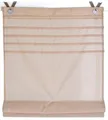 Raffrollo KUTTI "Kessy Biese" Gr. 2, beige (naturfarben), B:60cm H:140cm