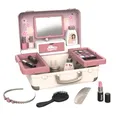 Smoby - My Beauty Kosmetikkoffer – Frisieren + Schminken - Mitnehm-Spielkoffer mit Spiegel & Zubehör (unechte Spielkosmetika), für Kinder ab 3 Jahren