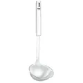 Fissler Original-Profi Collection/Edelstahl-Suppenkelle, großer Schöpf-Löffel, Premium-Küchenhelfer zum Portionieren von Suppe & Saucen