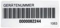 Beha Amprobe 2389952 1063D Aufkleber 1 St.