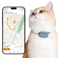 Lite für Katzen 4G GPSTracker | Ultrakompakt <18g | EchtzeitTracking & Aktivi...