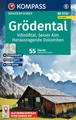 KOMPASS Wanderführer Grödental, Villnößtal, Seiser Alm, Herausragende Dolomiten, 55 Touren mit Extra-Tourenkarte: mit Touren und GPS-Daten in der KOMPASS-App