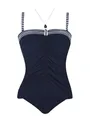 Sunflair Tankini-Set Damen blau gestreift, 46C 665261-0001-09358
