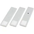 kalb LED Unterbauleuchte Solid2 Silbergrau Mechanischer Schalter 3W 3er Set Neutralweiß