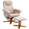 Svita Relaxsessel, Beige, Textil, 75x95x68 cm, Wohnzimmer, Sessel, Relaxsessel