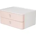 HAN Schubladenbox SMART-BOX ALLISON 1120-86 Rosa, Weiß Anzahl der Schubfächer: 2
