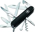 Victorinox Huntsman Taschenmesser 15 Funktionen Schere Holzsäge schwarz
