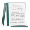 Amazon Kindle Scribe (64 GB) – Neuartiges Display mit gleichmäßigem Rahmen | Schreib einfach in Bücher und Dokumente | Mit Notizbuchzusammenfassung | Mit Premium-Eingabestift – Jadegrün Metallic