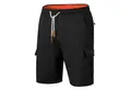 Mount Swiss Shorts Mount Swiss Kurze CARGO Freizeithose Herren (1-tlg) 2 Seitentaschen, 2 Beintaschen + 2 Gesäßtaschen mit Reißverschluss