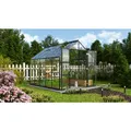 VITAVIA Gewächshaus "Domus 8300", BxHxL: 257 x 252 x 325 cm - schwarz