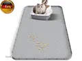 Silikon Katzenklo Matte XXL 88 × 56 cm ? Wasserfest, Rutschfest &amp; Leicht zu 