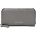 SURI FREY Geldbörse Tiffany Zip Around Wallet Darksilver grau - Grau