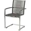 Diamond Garden Atlanta Swingstuhl Edelstahl/Rope - Silber