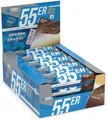 Frey Nutrition 55er Protein Bar, 20 x 50 g Riegel, Schoko-Crisp