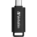 Verbatim USB-C-3.2-Stick, 32 GB, Übertragung 100 MB/s, schwarz