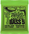 Ernie Ball EB 2836 Bass 5 Regular Slinky Nickel Wound Bass .045-.130